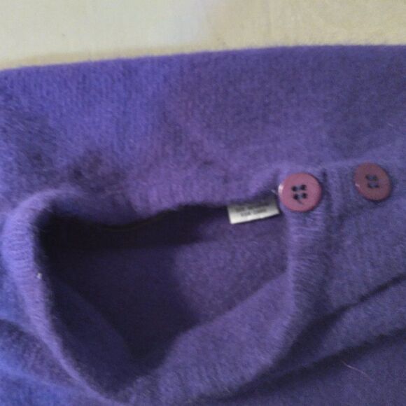 Vintage Chaus Wool Cropped Knit Sweater - Picture 5 of 10